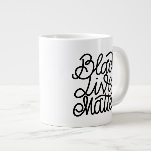 Black Lives Matter Grote Koffiekop (Voorkant rechts)