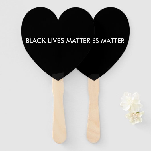 Black Lives Matter Handwaaier (Voorkant en achterkant)