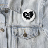 Black Lives Matter Heart Button (In situ)
