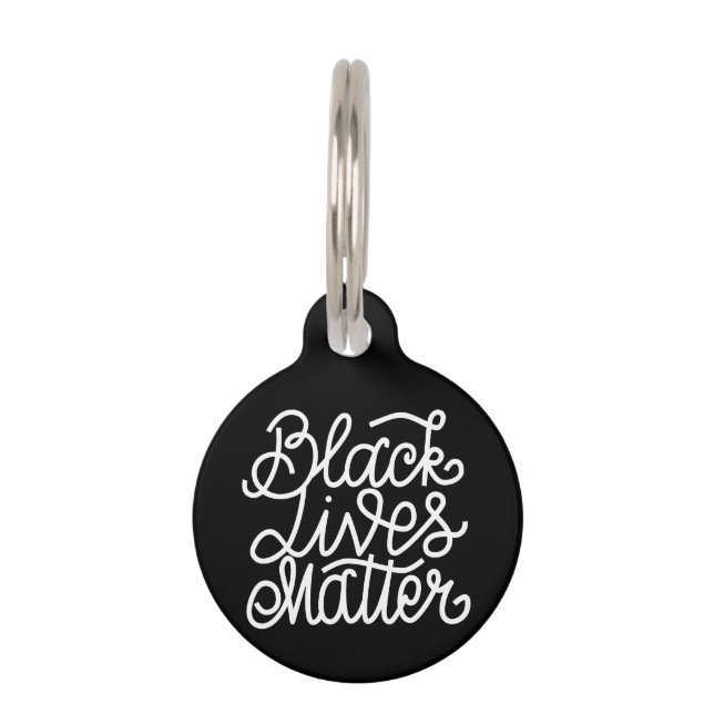 Black Lives Matter Huisdierpenning (Voorkant)