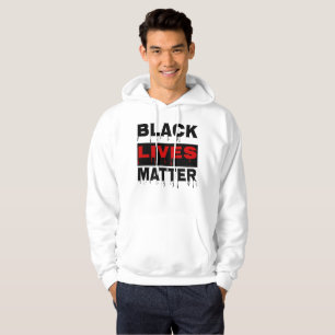 👊Black Lives Matter-Inspirerend Quote Basic Hoodie