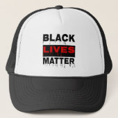 👊Black Lives Matter-Inspirerend quote Trucker Pet (Voorkant)