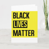 Black Lives Matter Kaart (Voorkant)