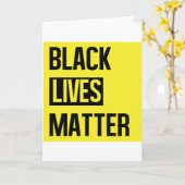 Black Lives Matter Kaart (Gele Bloem)