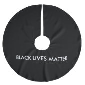 Black Lives Matter Kerstboom Rok (Voorkant)