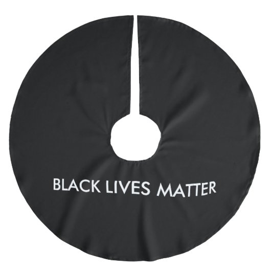 Black Lives Matter Kerstboom Rok (Voorkant)