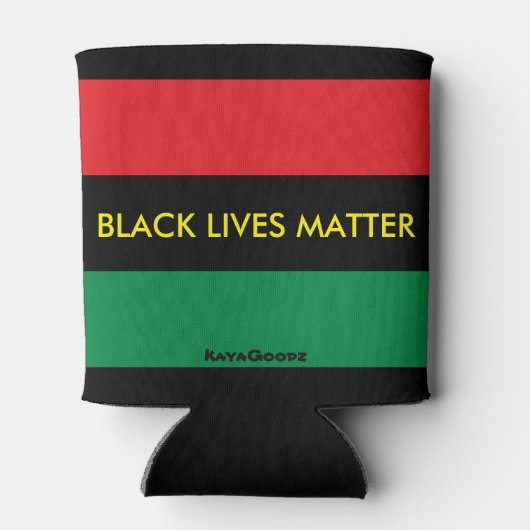 Black Lives Matter Koelbox Blikjeskoeler (Achterkant)