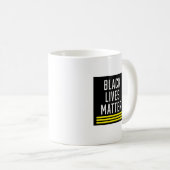 Black Lives Matter Koffiemok (Voorkant rechts)