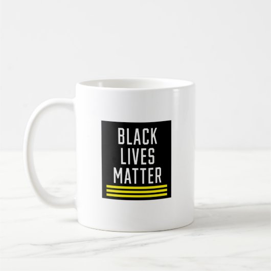 Black Lives Matter Koffiemok (Links)