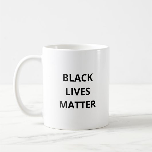 Black Lives Matter Koffiemok (Links)