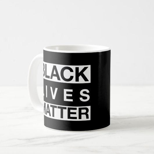 Black Lives Matter Koffiemok (Voorkant links)