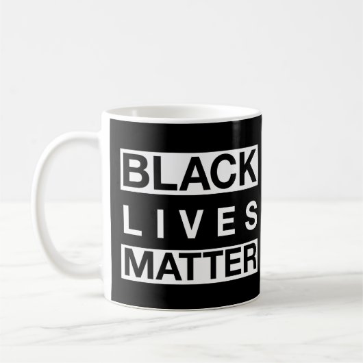 Black Lives Matter Koffiemok (Links)