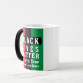 Black Lives Matter Magische Mok (Voorkant links)