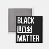 Black Lives Matter Magneet (Voorkant / Achterkant)