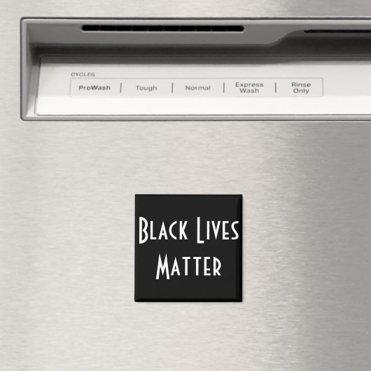 Black Lives Matter magneet (Insitu (Vaatwasser))