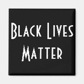 Black Lives Matter magneet (Voorkant)