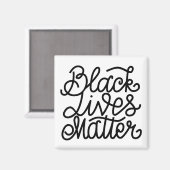 Black Lives Matter Magneet (Voorkant / Achterkant)