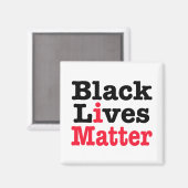 Black Lives Matter Magneet (Voorkant / Achterkant)