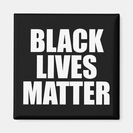 Black Lives Matter Magneet (Voorkant)