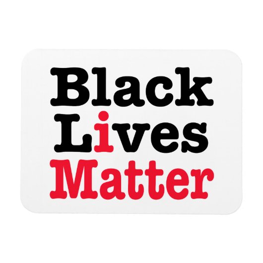 Black Lives Matter Magneet (Horizontaal)