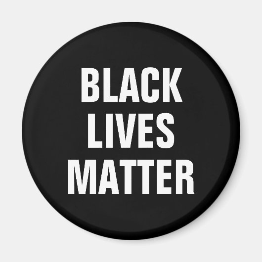 Black Lives Matter Magneet (Voorkant)