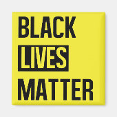 Black Lives Matter Magneet (Voorkant)