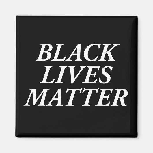 Black Lives Matter Magneet (Voorkant)