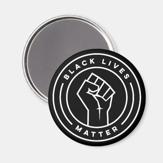 Black Lives Matter Magneet (Voorkant / Achterkant)