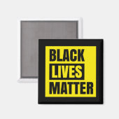 Black Lives Matter Magnet (Voorkant / Achterkant)