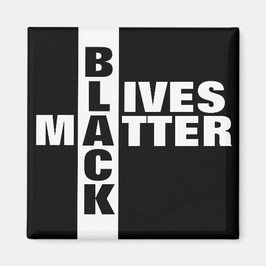 Black Lives Matter Magnet (Voorkant)