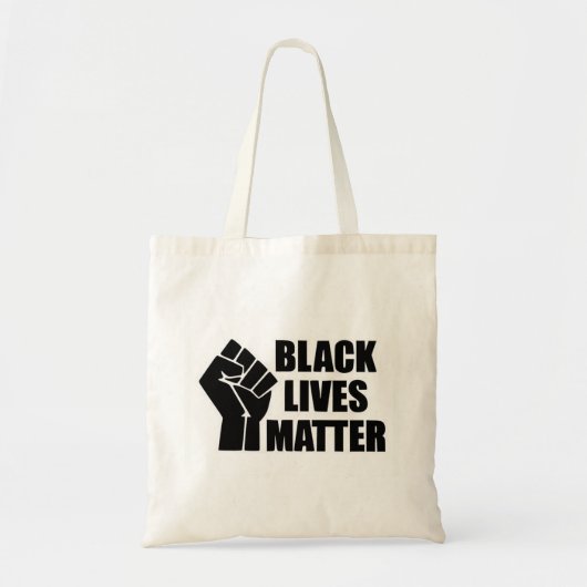 Black Lives Matter merch Tote Bag (Voorkant)