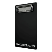 Black Lives Matter Mini Klembord (Angled2)