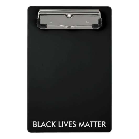 Black Lives Matter Mini Klembord (Voorkant)