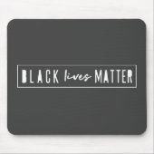 Black Lives Matter | Moderne WA-rassengelijkheid Muismat (Voorkant)