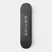 Black Lives Matter | Moderne WA-rassengelijkheid Persoonlijk Skateboard (Voorkant)