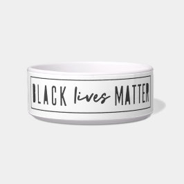 Black Lives Matter | Moderne WA-rassengelijkheid Voerbakje
