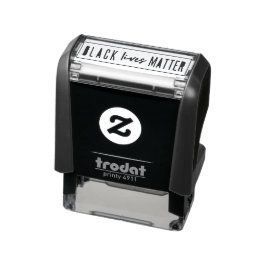 Black Lives Matter | Moderne WA-rassengelijkheid Zelfinktende Stempel
