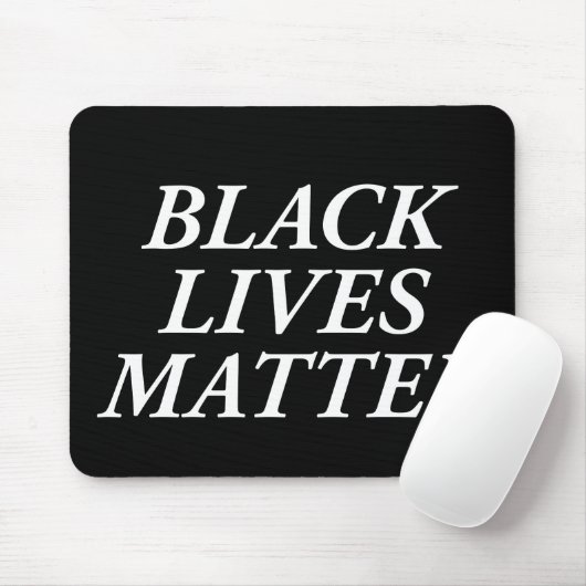 Black Lives Matter Muismat (Met muis)