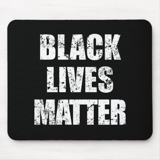 Black Lives Matter Muismat desk gift (Voorkant)