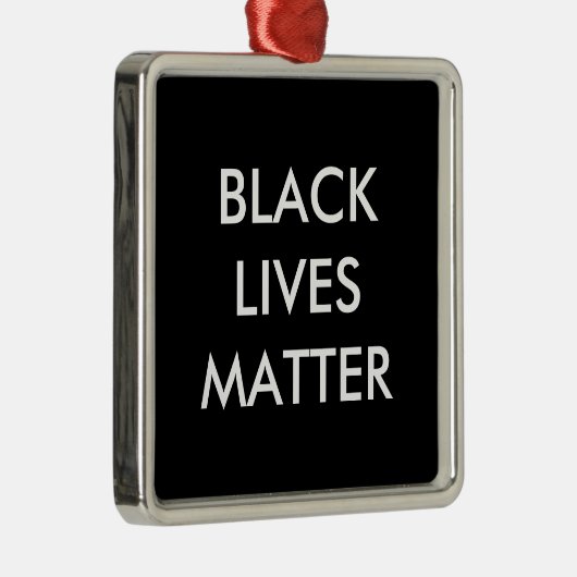 Black Lives Matter Ornament (Rechts)