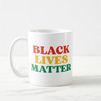 Black Lives Matter Ornament Koffiemok
