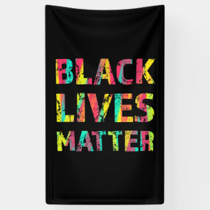 Black Lives Matter Painting 01 opvallend bewerkbaa Spandoek