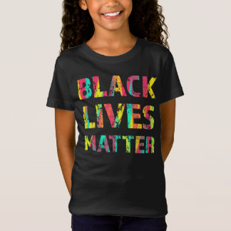 Black Lives Matter Painting 01 opvallend kleurrijk T-shirt