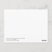 Black Lives Matter Painting 01 Rise Up Herinder Briefkaart (Achterkant)