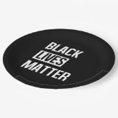 Black Lives Matter Papieren Bordje (Gekanteld)