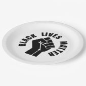 Black Lives Matter Papieren Bordje (Gekanteld)