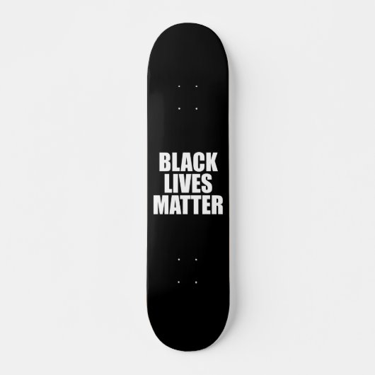 Black Lives Matter Persoonlijk Skateboard (Voorkant)