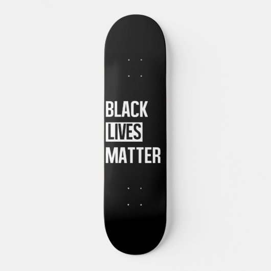Black Lives Matter Persoonlijk Skateboard (Voorkant)