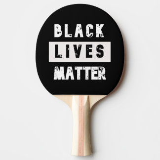 Black Lives Matter Ping Pong Paddle Tafeltennisbatje