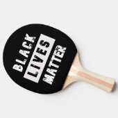 Black Lives Matter Ping Pong Paddle Tafeltennisbatje (Zijkant)